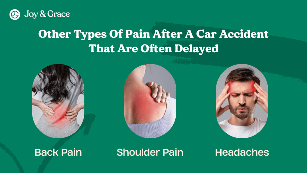 images of types of pain after a car accident