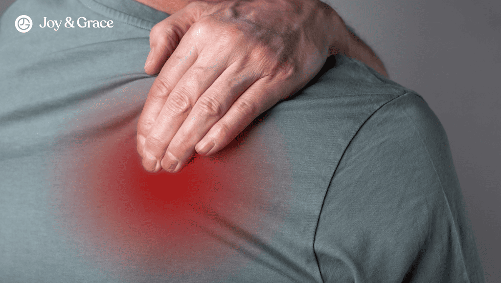 Nerve pain in between shoulder blades