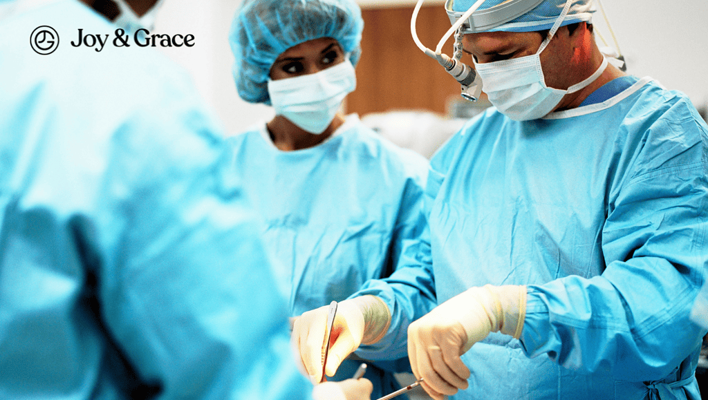 several people in scrubsuits in an operating room