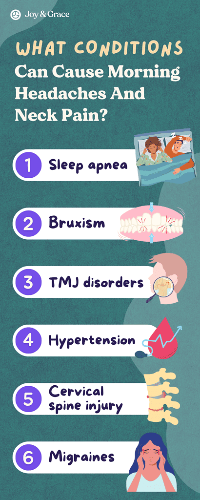 What Conditions Can Cause Morning Headaches And Neck Pain